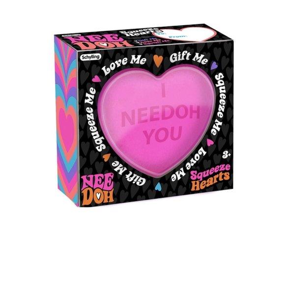 Nee-Doh Stress Toys  One of Each- Heart Strings,  Hearts and Ramen Noodlies - Picture 8 of 11